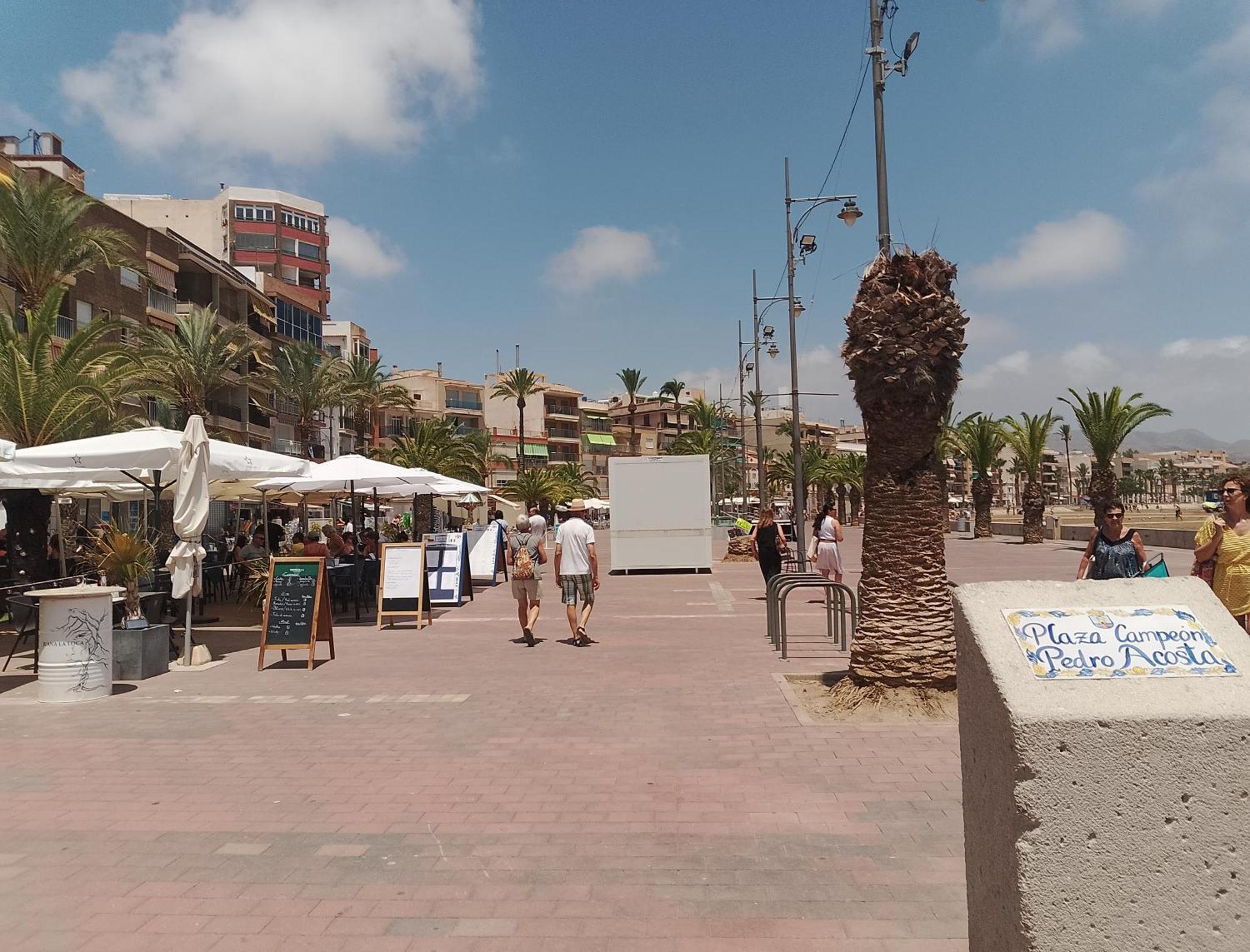 Playa Mazarron Lägenhet El Puerto de Mazarrón Exteriör bild
