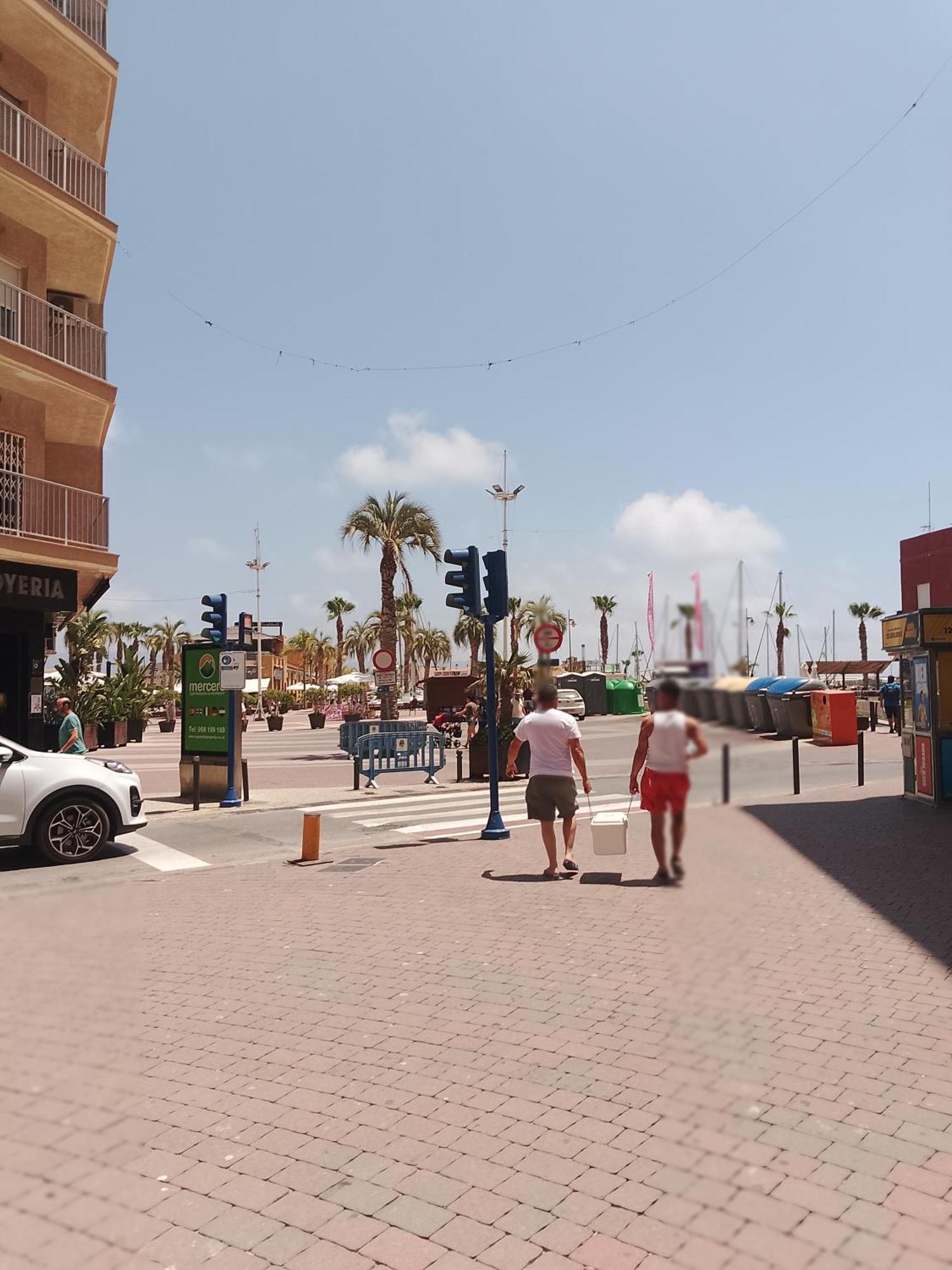 Playa Mazarron Lägenhet El Puerto de Mazarrón Exteriör bild