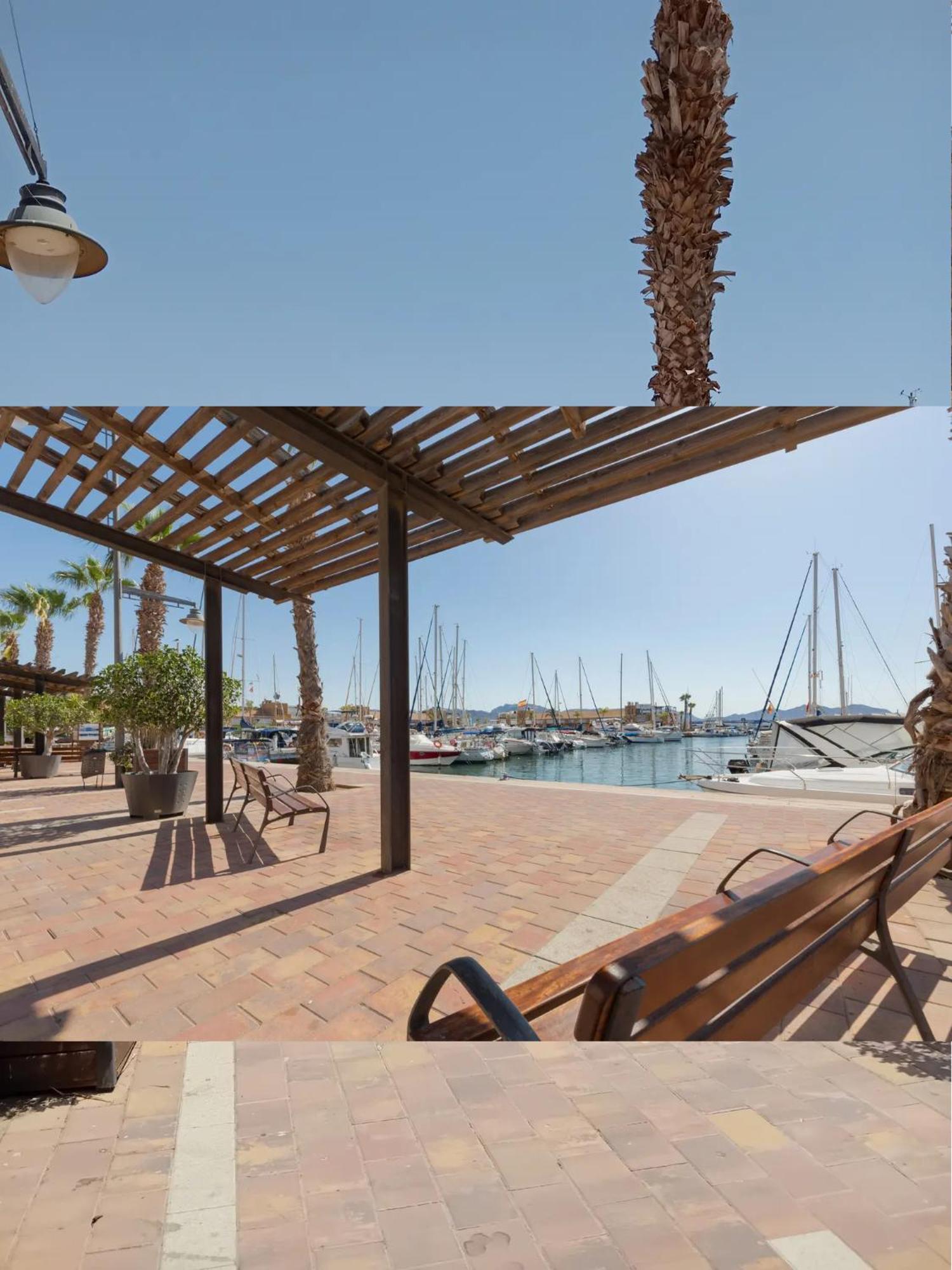 Playa Mazarron Lägenhet El Puerto de Mazarrón Exteriör bild